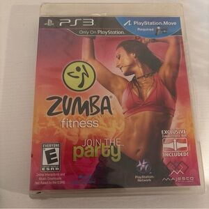 Zumba Fitness (Sony PlayStation 3, 2010) Sealed